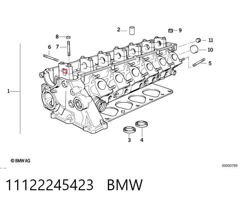 Головка циліндрів на BMW 3  E36