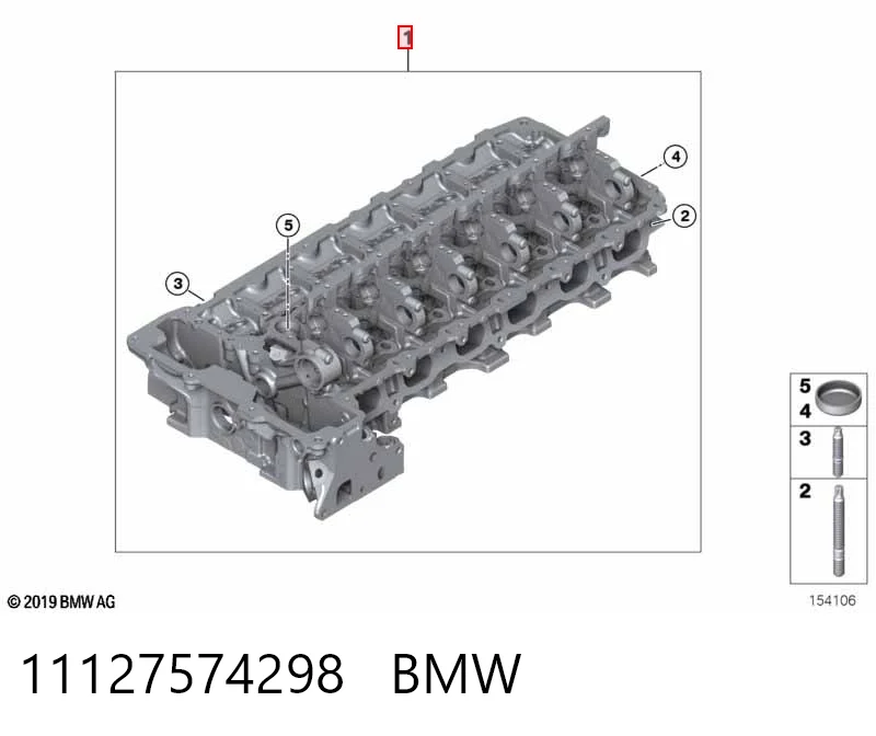 Головка циліндрів на BMW X6  E71