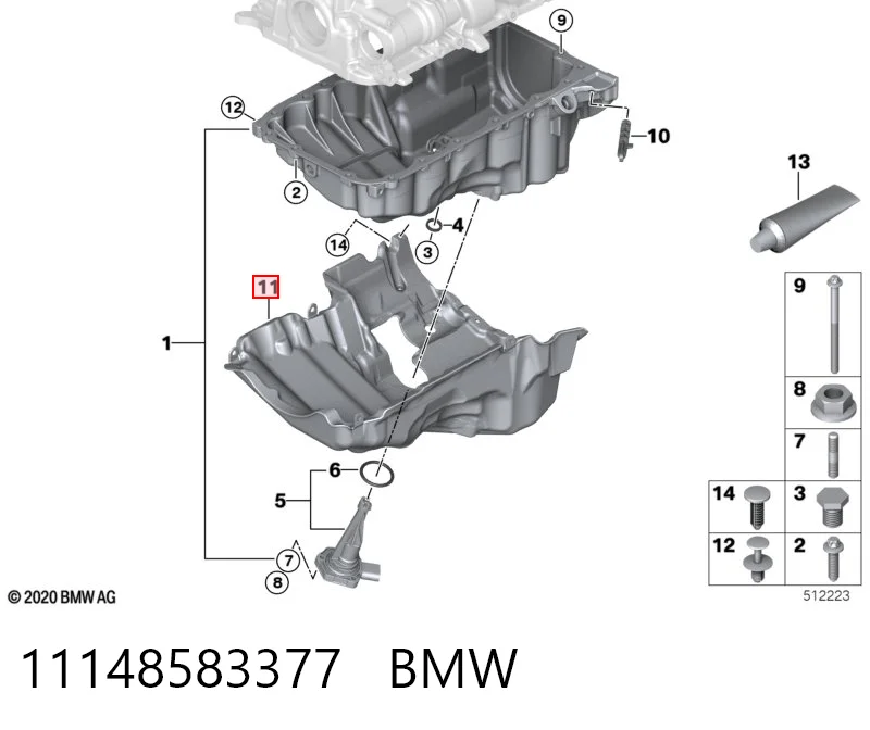 11148583377 BMW 