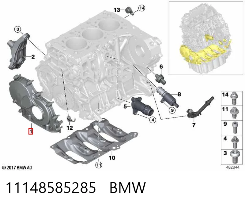 11148585285 BMW 