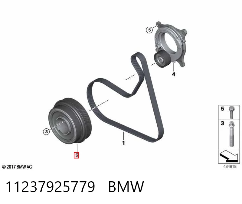 Шків колінвала (демпфер ) Corteco 49444034 ціна, від 319.55 USD