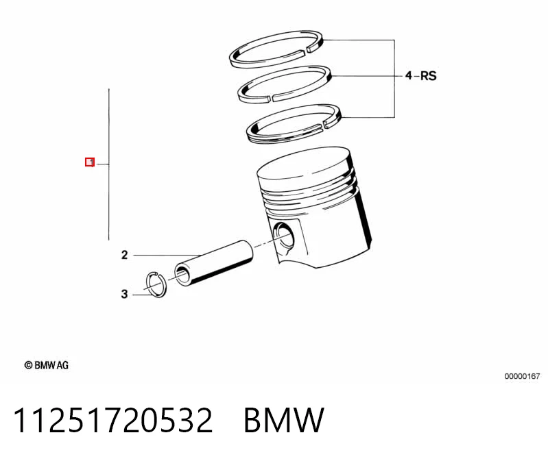 Поршень в зборі Mahle Original 812000 ціна, від 114.89 USD
