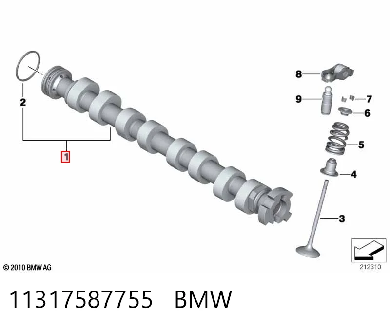 Шток двигуна, впускний AMC 647104 ціна, від 127.81 USD