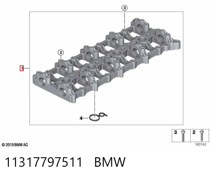 Постіль розподільного вала на BMW X1  E84
