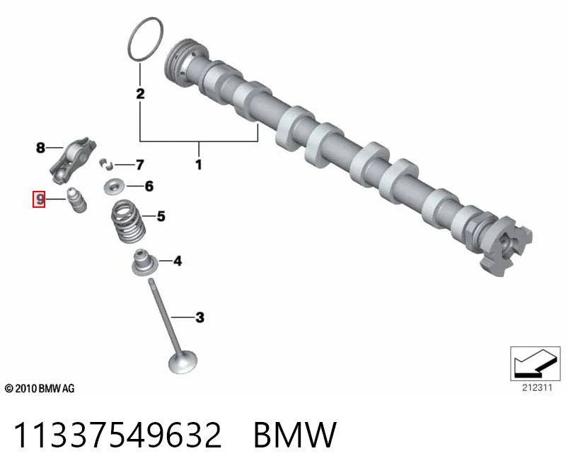 11337549632 BMW Гідрокомпенсатор
