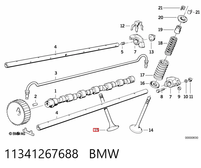 860711 SM Клапан випускний
