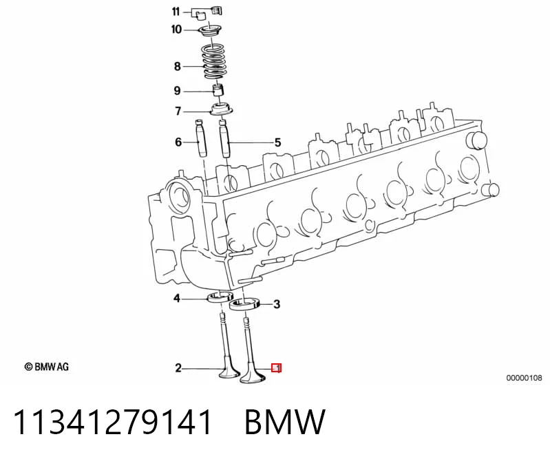 4396BMCR Freccia Клапан впускний