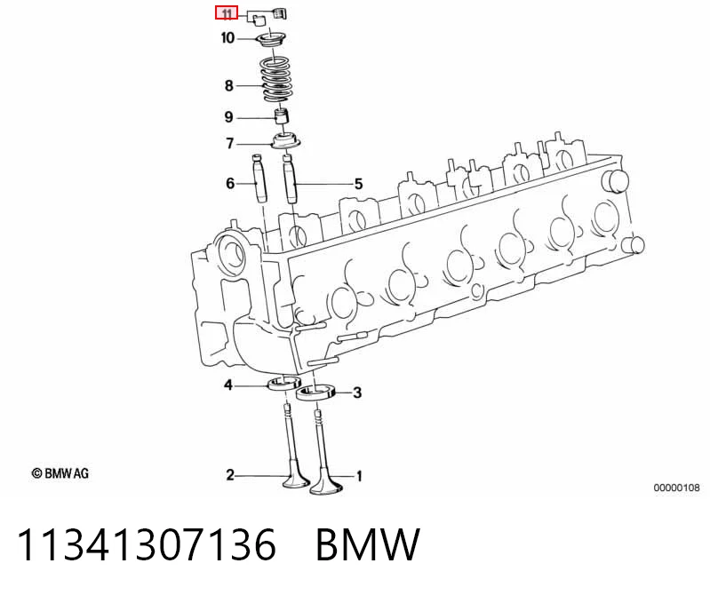 Купити 90097110 General Motors Сухар клапану