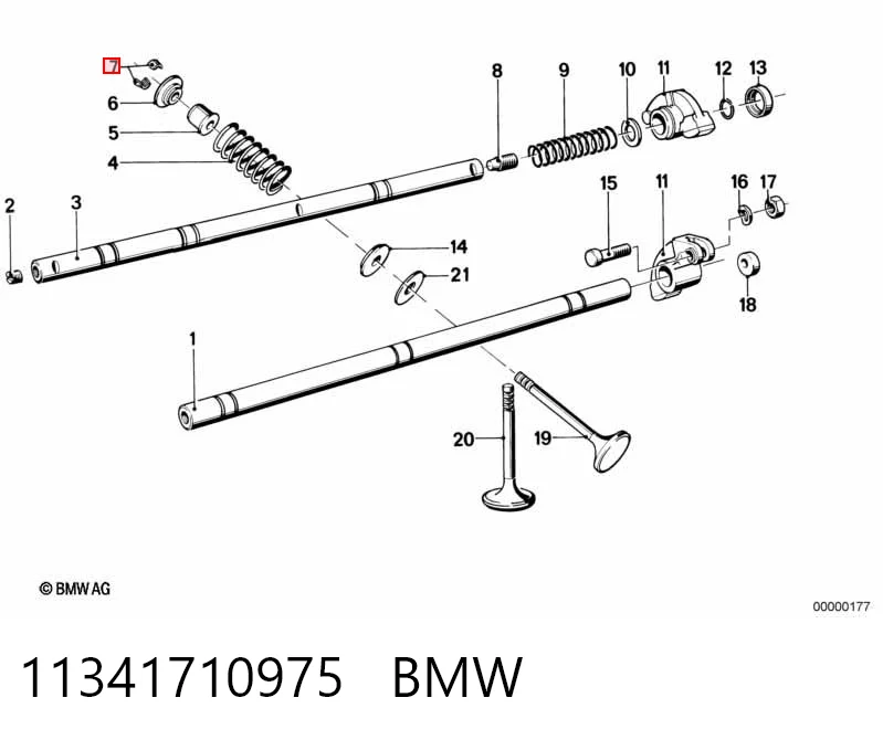 Сухар клапану Deutz 02108102 ціна, від 0.76 USD