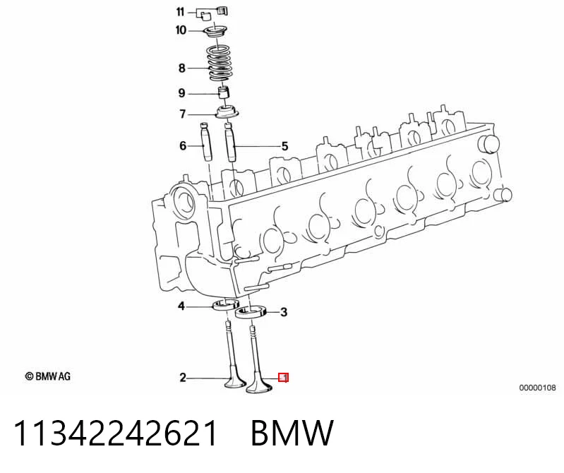 Клапан впускний Freccia 4396BMCR ціна, від 15.84 USD