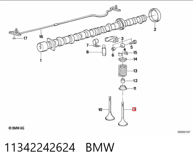 Купити 4396BMCR Freccia Клапан впускний