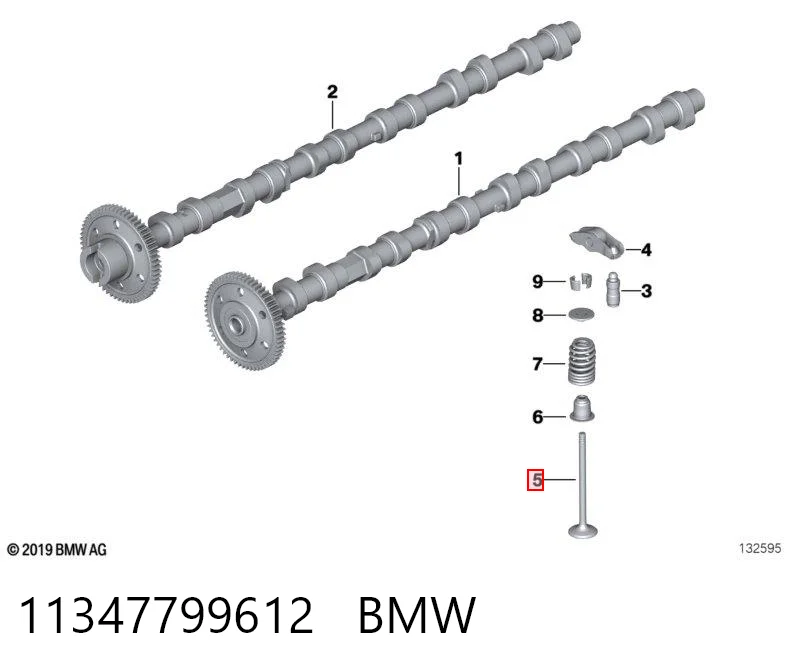 Купити 6619SCR Freccia Клапан впускний