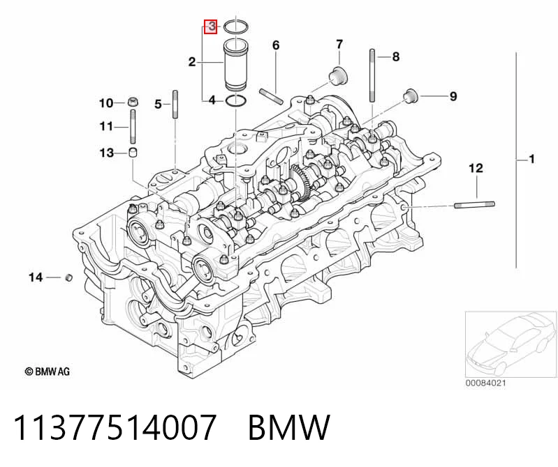 3M121051 AND Кільце ущільнювальне свічкового колодязя