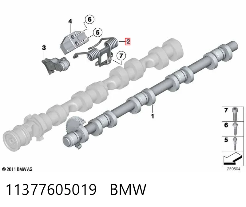 11377605019 BMW 