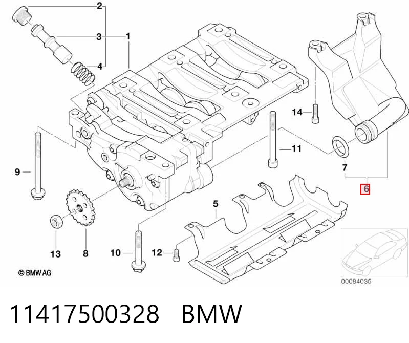 Шланг ГПК, низького тиску, від бачка до насосу BMW 11277500328 ціна, від 66.74 USD