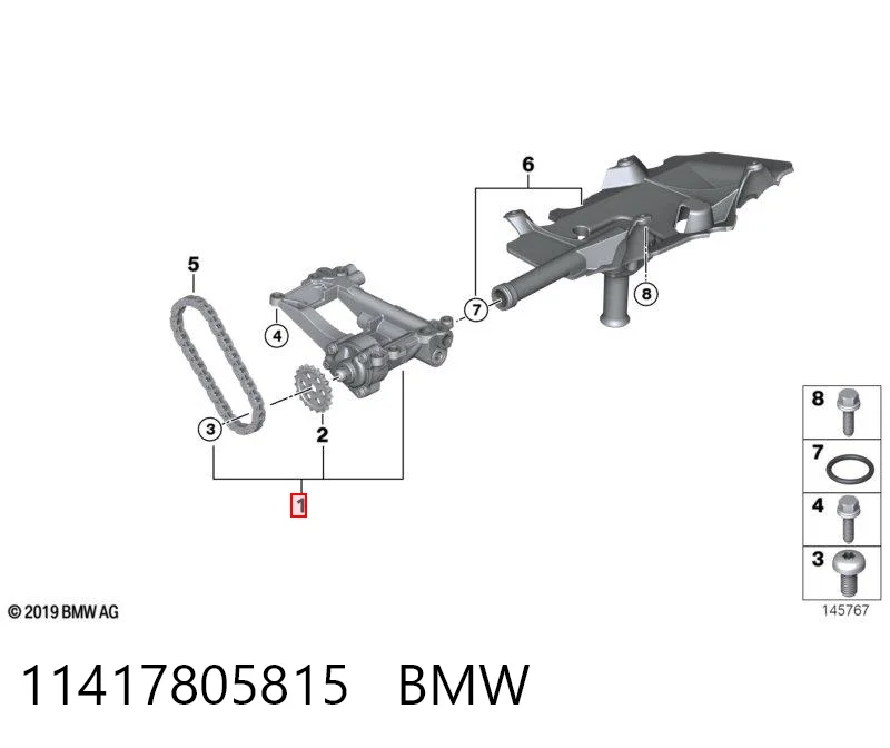 Масляний насос двигуна на BMW X6  E71