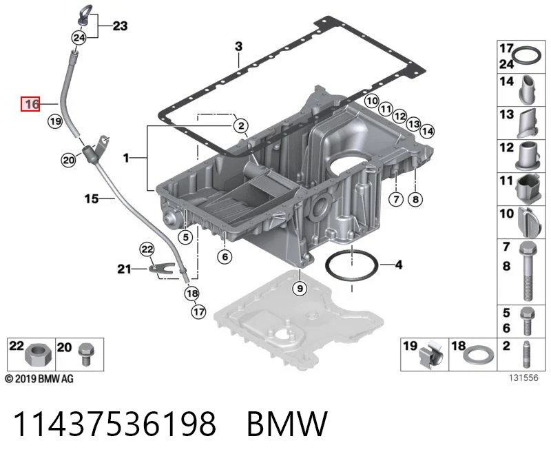 11437536198 BMW 