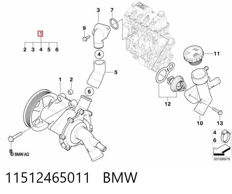 11512465011 BMW 