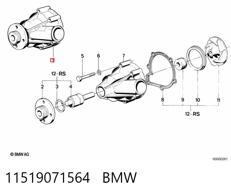 Помпа DD1351 Delphi