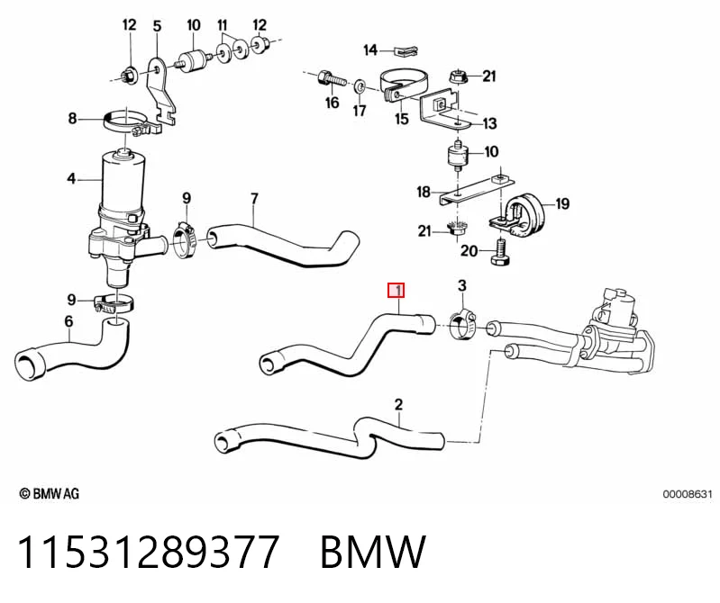 11531289377 BMW 