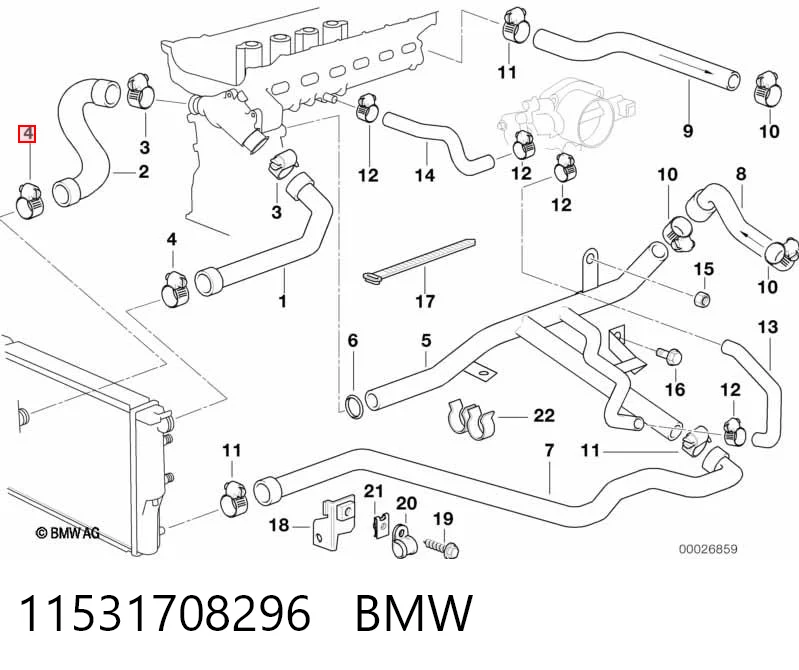 11531708296 BMW 