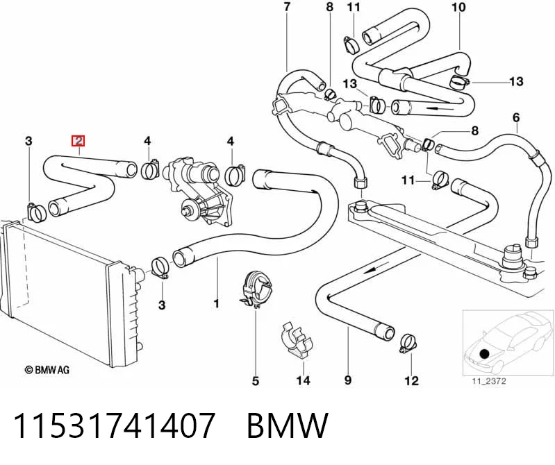 11531741407 BMW
