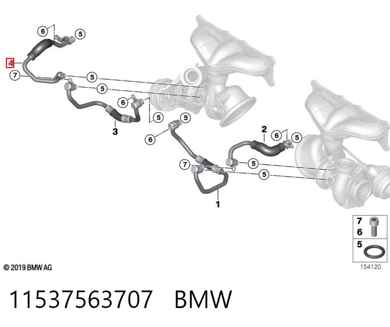 11537563707 BMW 