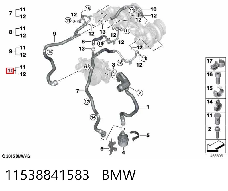 11538841583 BMW 