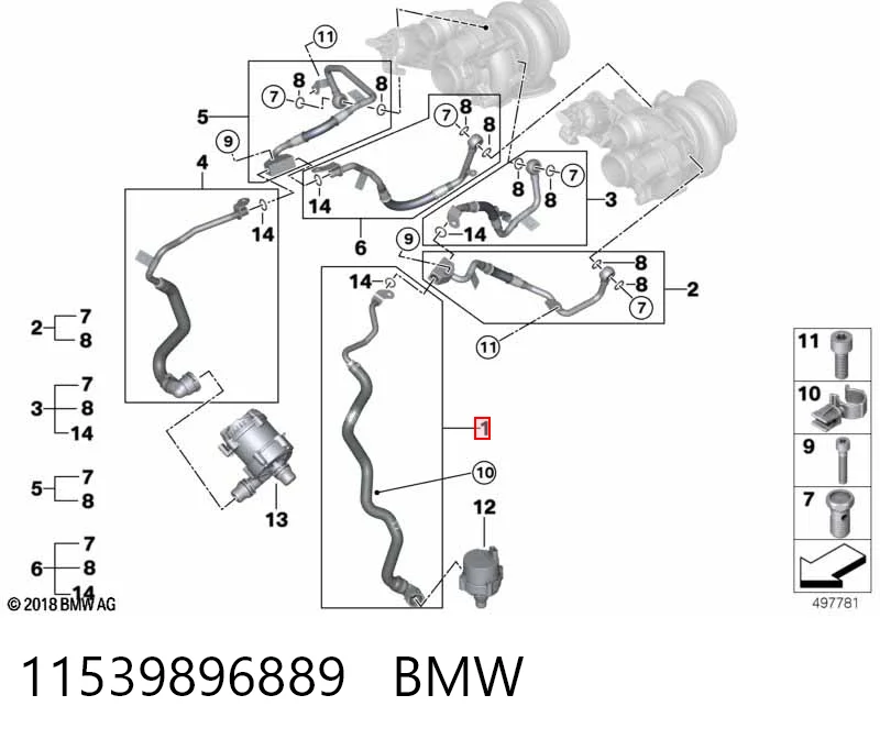 11539896889 BMW 