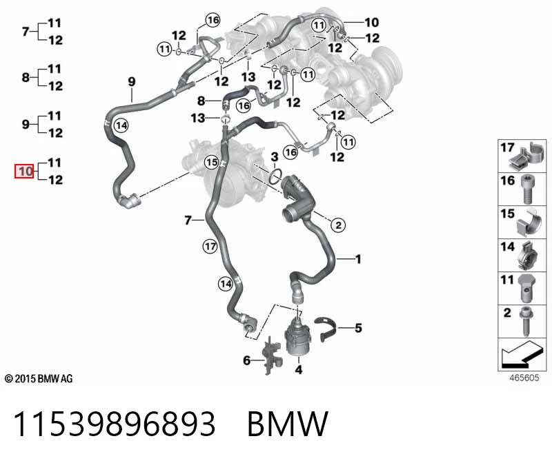 11539896893 BMW 