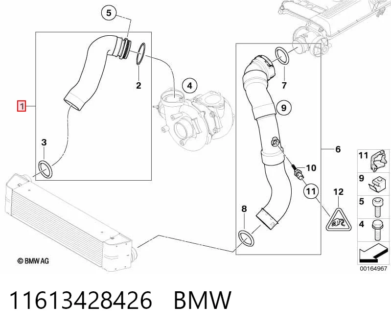 Шланг/патрубок интеркуллера Thermotec DCB084TT ціна, від 35.29 USD