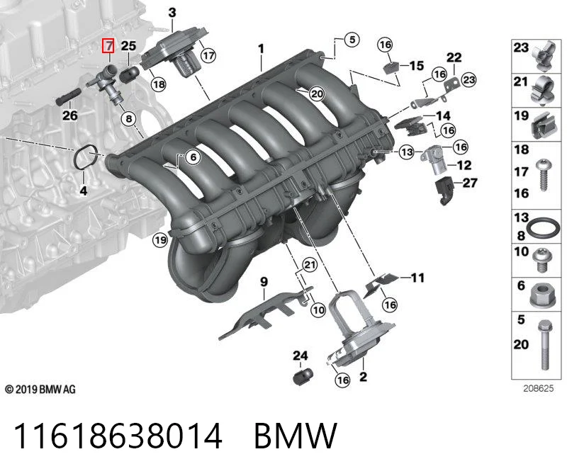 11618638014 BMW 