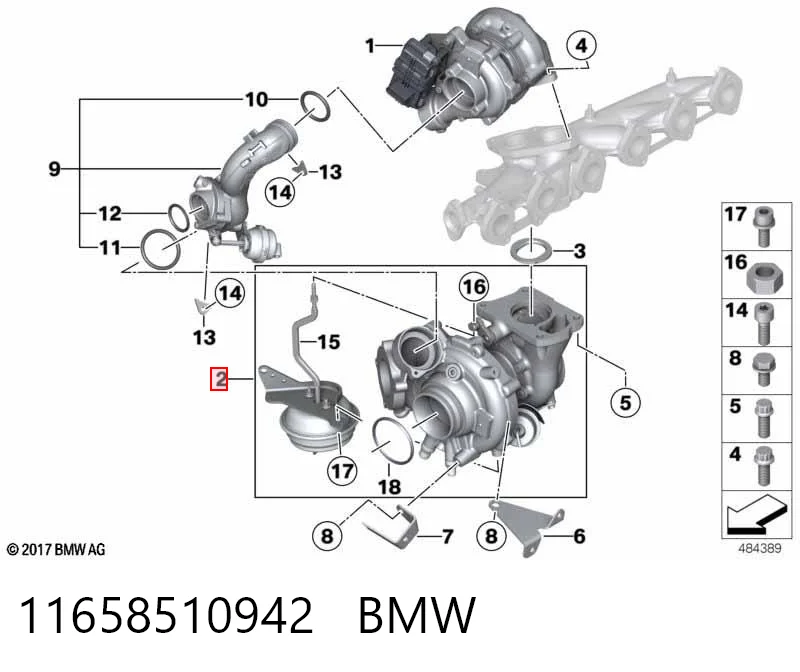 Турбокомпресор Borg-Warner 53269980015