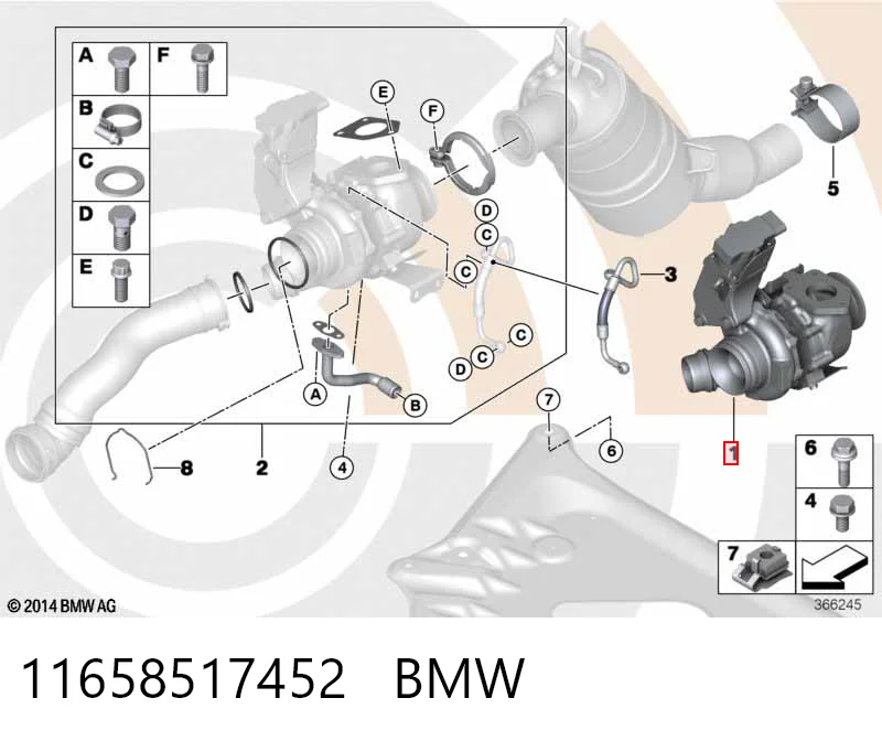 Купити 17201YV030 Toyota Турбіна
