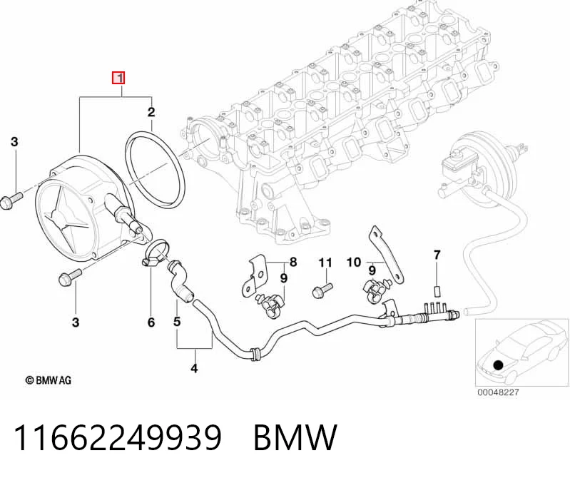 Купити 024375 BMW Вакуумний насос
