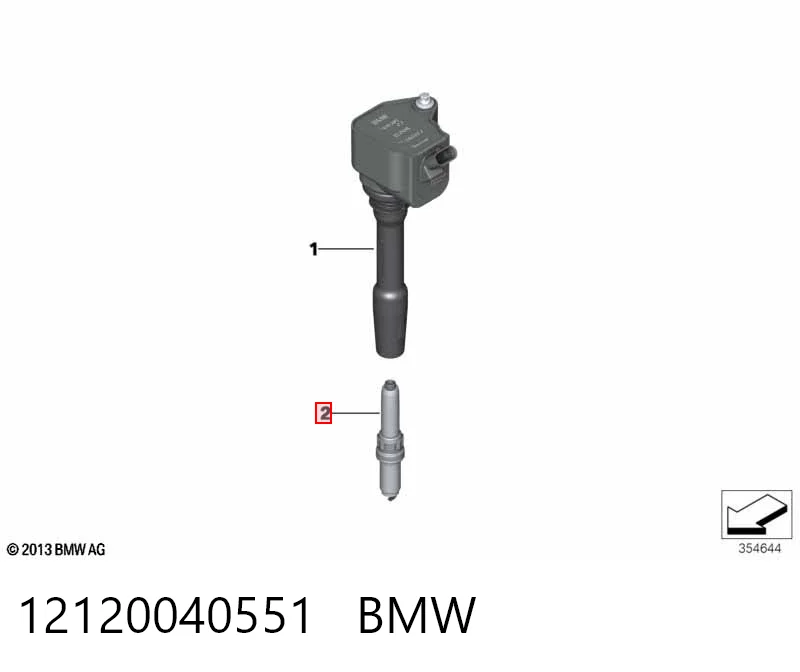  Свічки запалювання BMW X1 