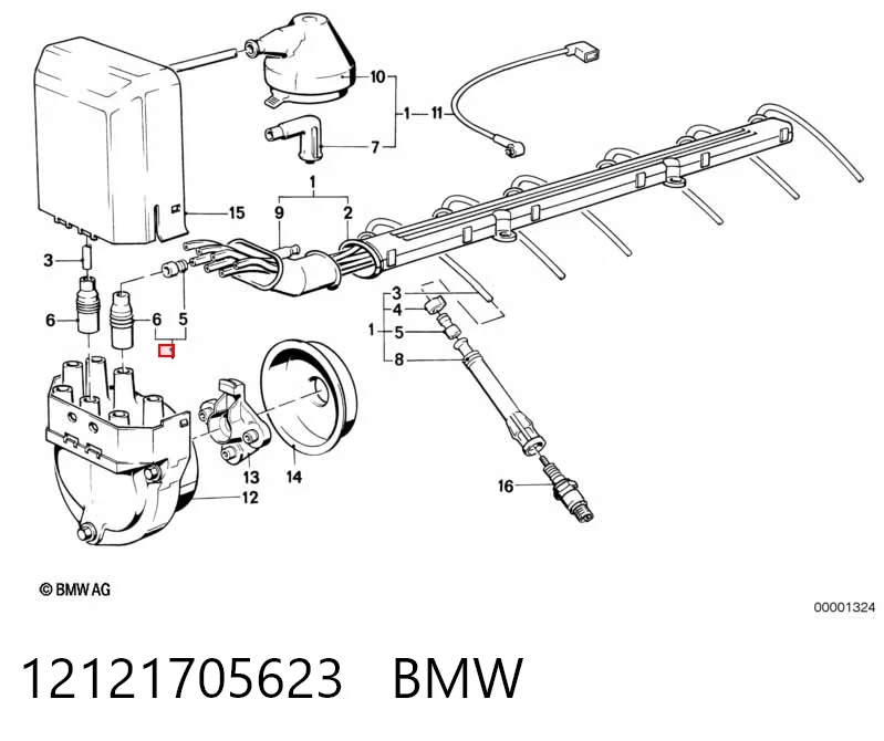 Купити RCBW218 NGK Провід високовольтні, комплект