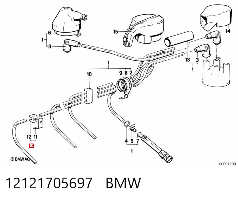 Дріт високовольтний NGK RCBW231