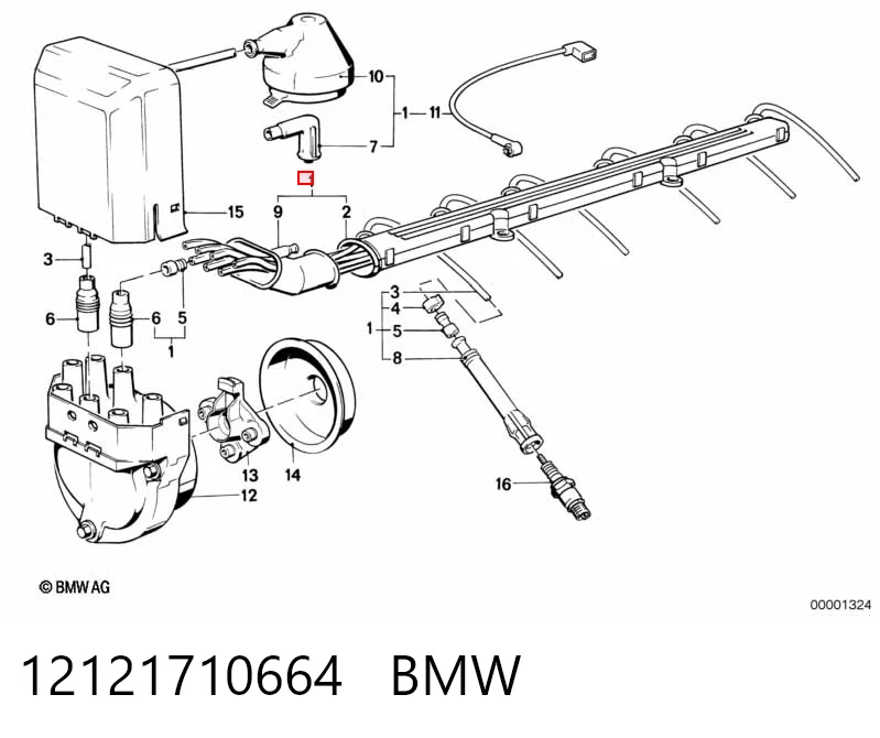 Високовольтні дроти RCBW218 NGK