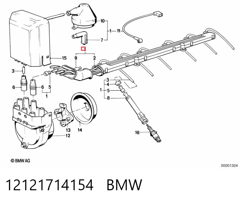 Високовольтні дроти RCBW218 NGK