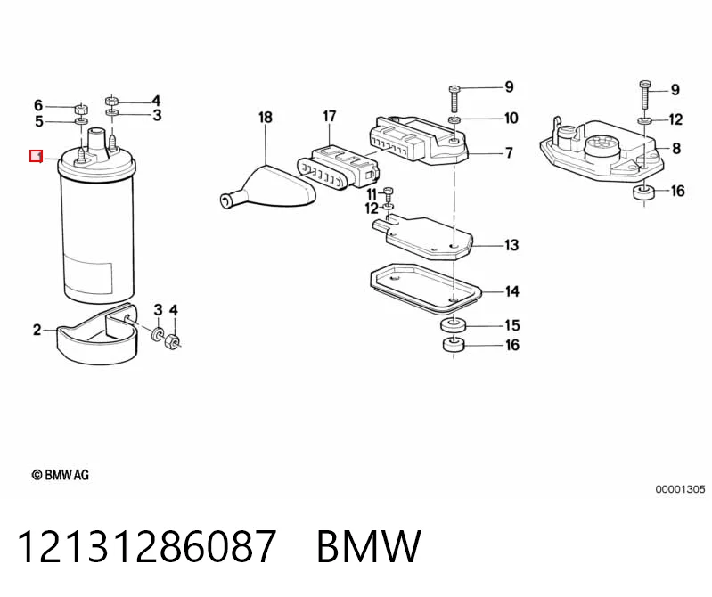 0060623365 Fiat/Alfa/Lancia Котушка запалювання
