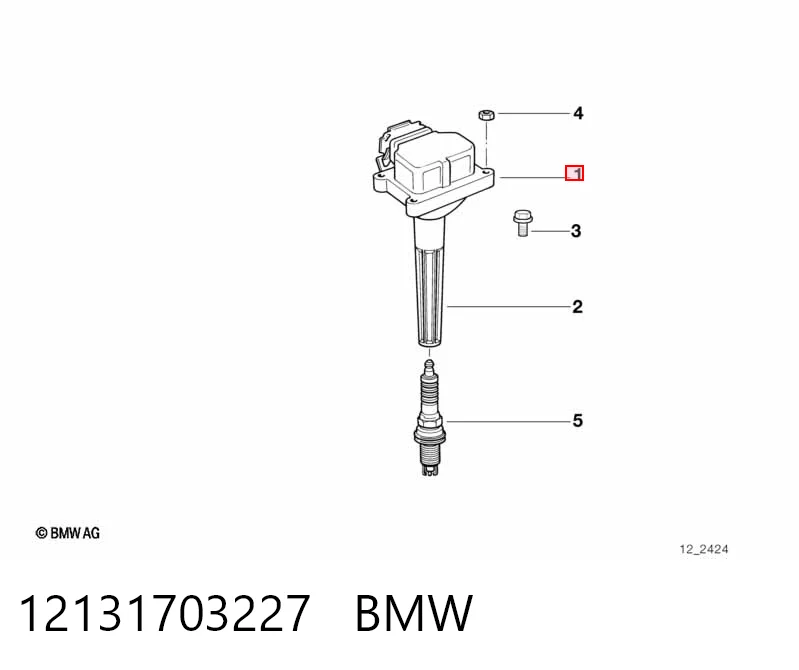 12131703227 BMW Котушка запалювання