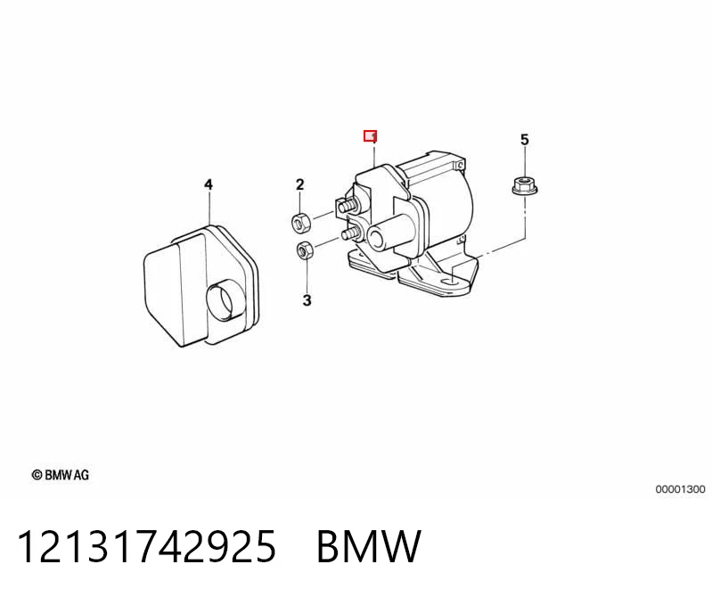 12131742925 BMW Котушка запалювання