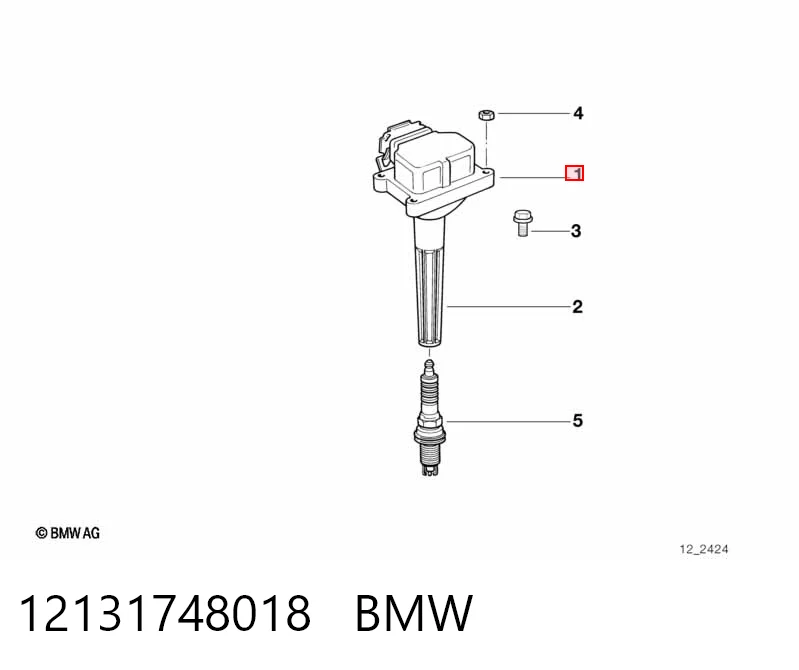 12131748018 BMW Котушка запалювання
