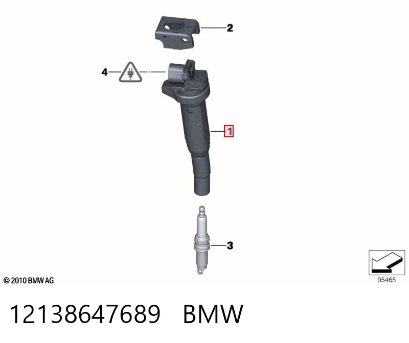 12138647689 BMW Котушка запалювання