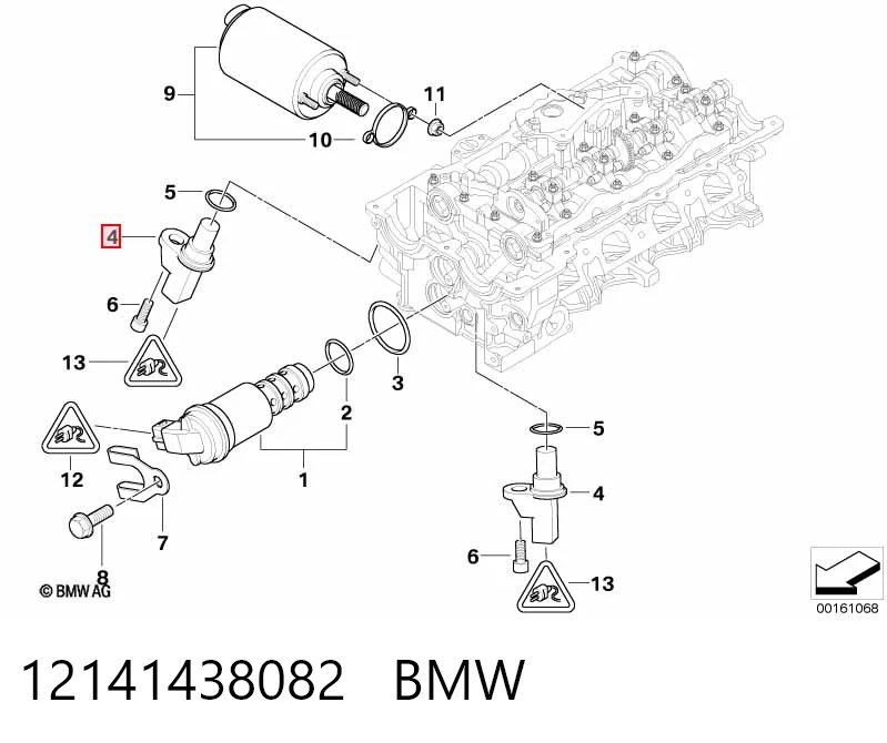12141438082 BMW Датчик розподільного вала