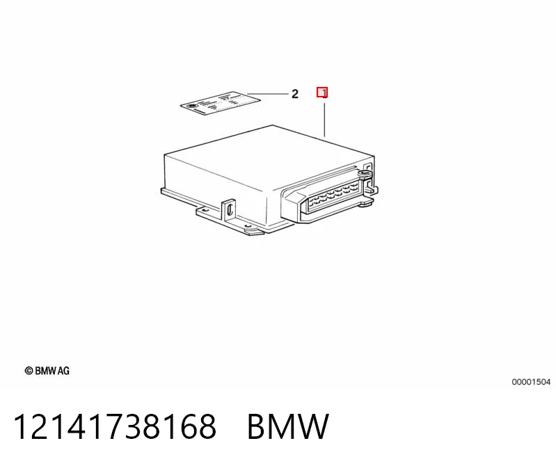 ЕБУ BMW 7 седан (E32) (1986 - 1994) ціна, від 79.37 USD