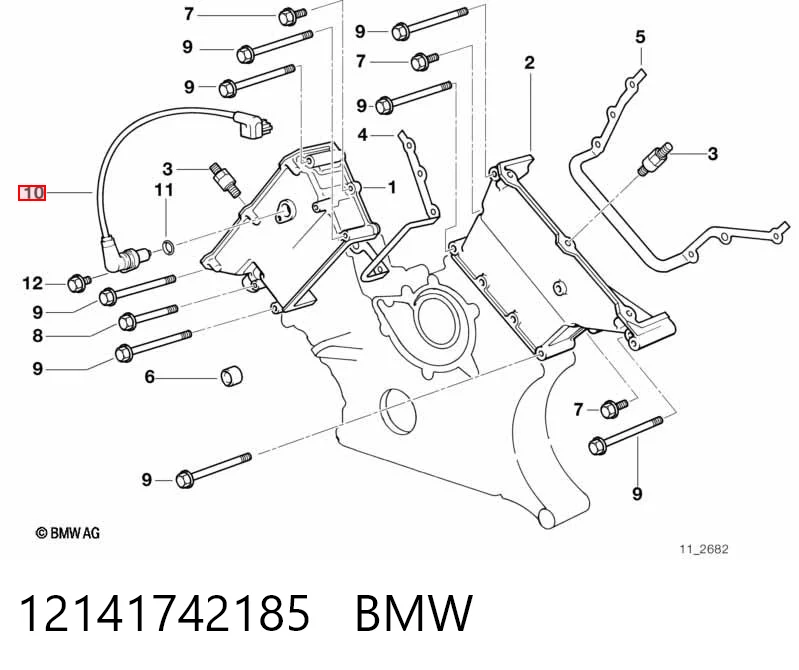 12141742185 BMW Датчик розподільного вала