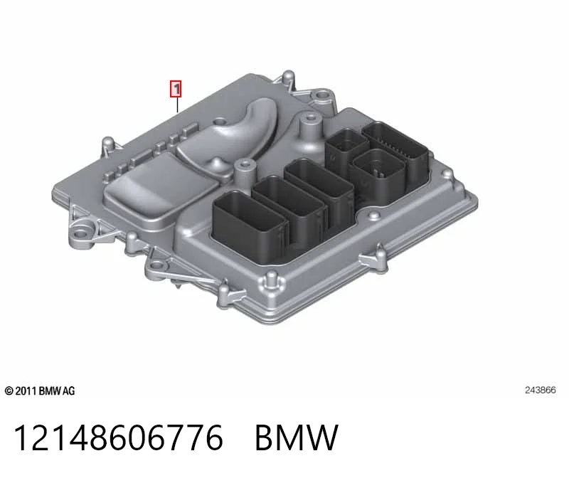 Електронний блок керування двигуном 8617383 BMW