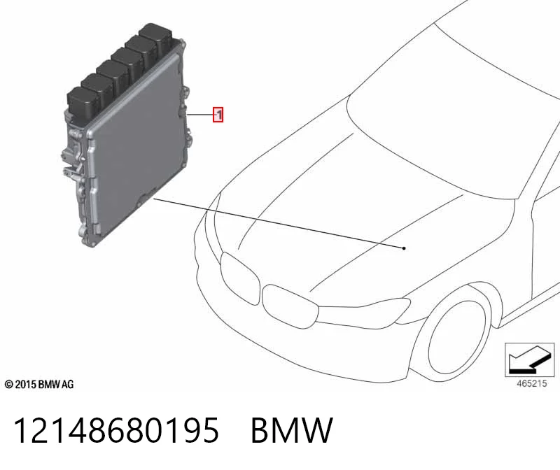 Блок двигуна BMW 8680195